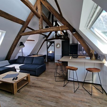 Apartamento Le Henri IV - Vue Cathedrale, Parking Ruan Exterior foto